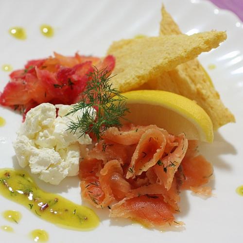 marinovany losos gravlax