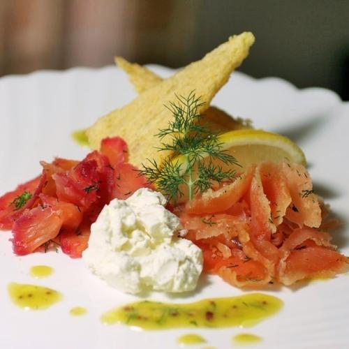 marinovany losos gravlax