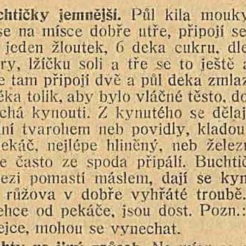 České buchty